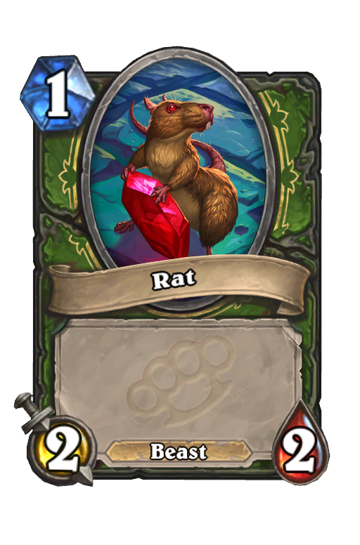 Rat Hearthstone kártya