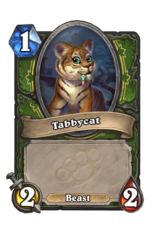 Tabbycat Hearthstone kártya