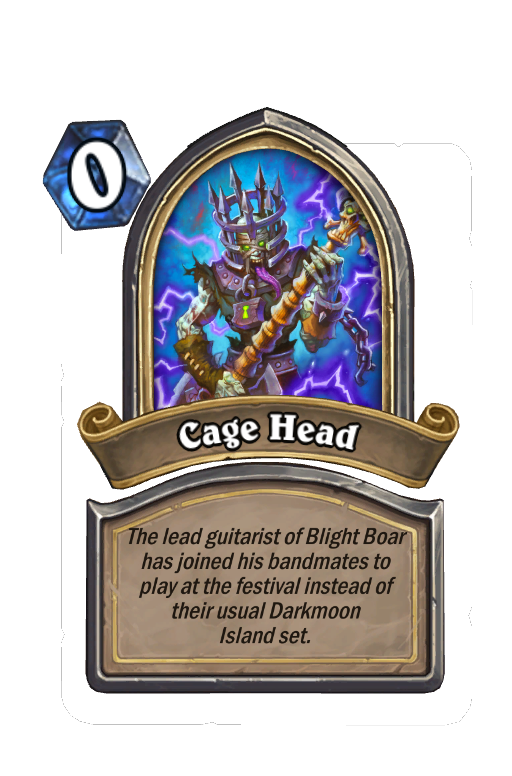 Cage Head Hearthstone kártya