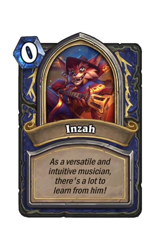 Inzah Hearthstone kártya