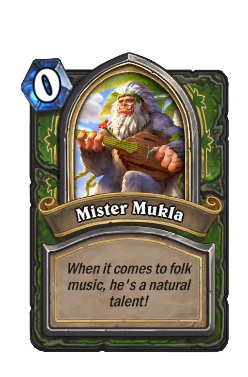 Mister Mukla Hearthstone kártya