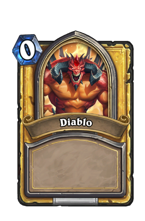 Diablo Hearthstone kártya
