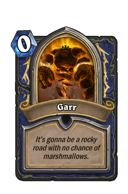Garr (Kocsma) Hearthstone kártya