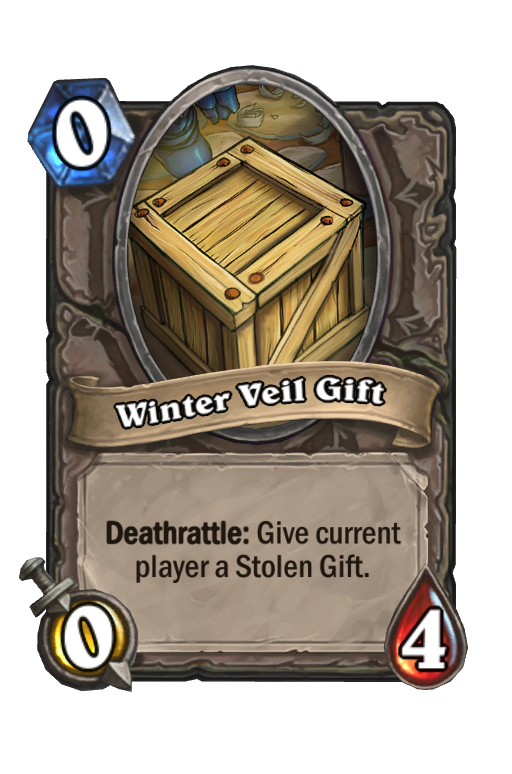 Winter Veil Gift (Kocsma) Hearthstone kártya