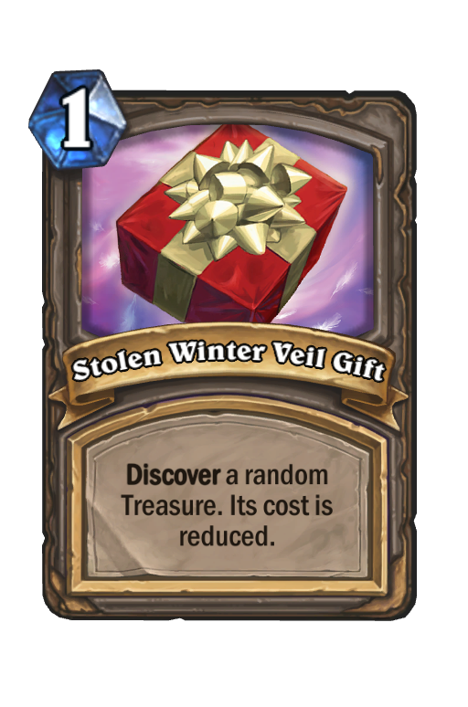 Stolen Winter Veil Gift (Kocsma) Hearthstone kártya