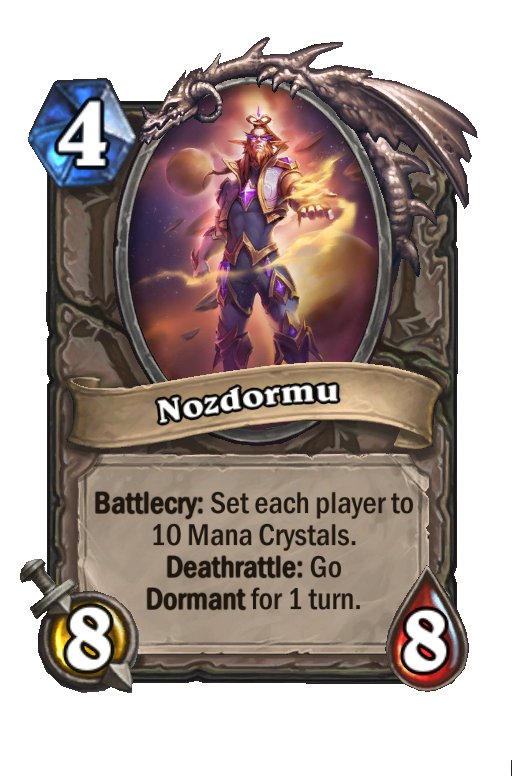 Nozdormu Hearthstone kártya