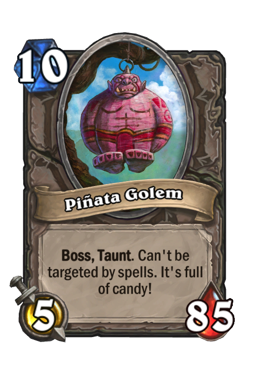 Piñata Golem (Kocsma) Hearthstone kártya