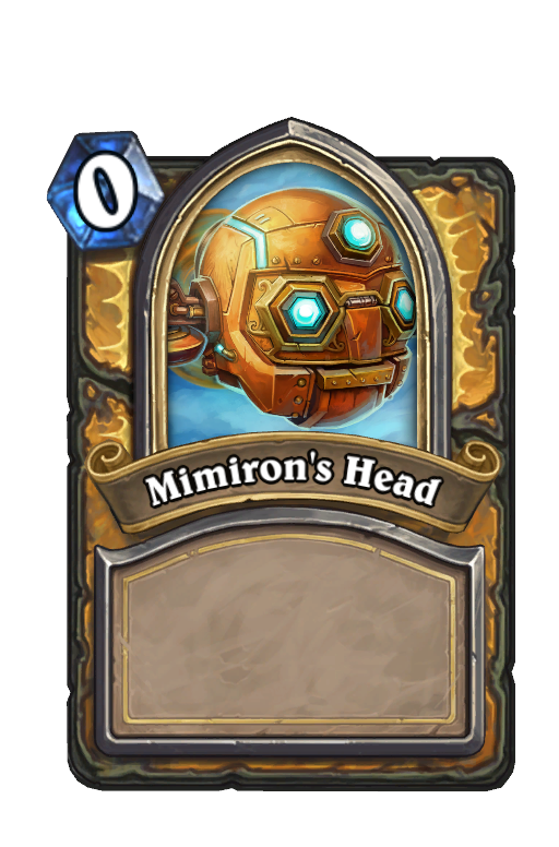 Mimiron's Head Hearthstone kártya