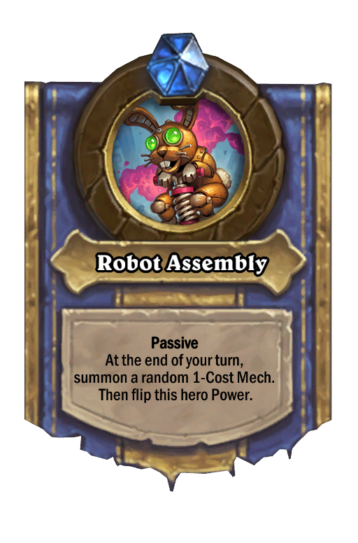 Robot Assembly Hearthstone kártya