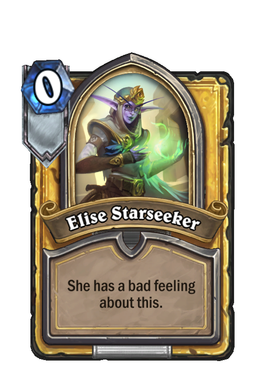 Elise Starseeker Hearthstone kártya