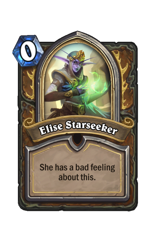 Elise Starseeker Hearthstone kártya