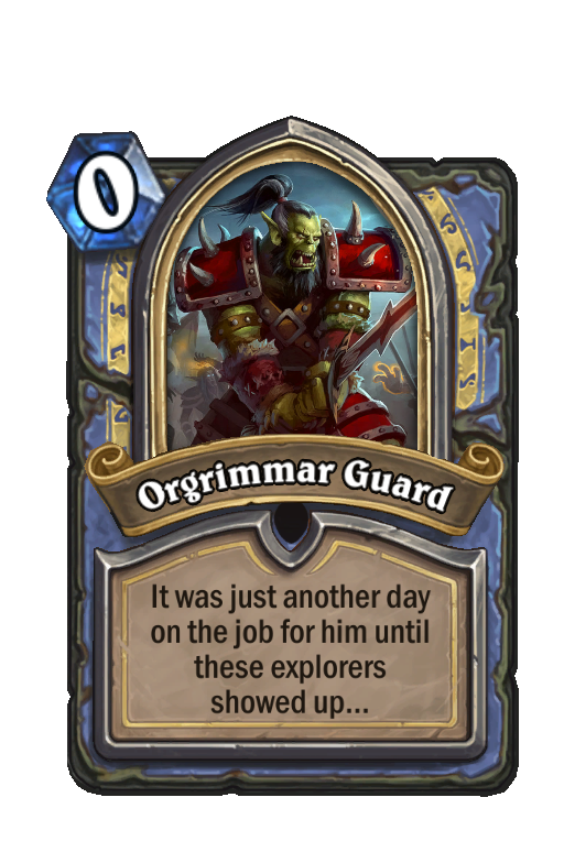 Orgrimmar Guard Hearthstone kártya