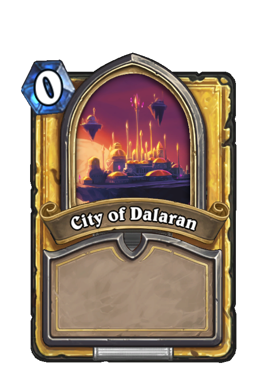City of Dalaran Hearthstone kártya