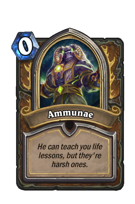 Ammunae Hearthstone kártya