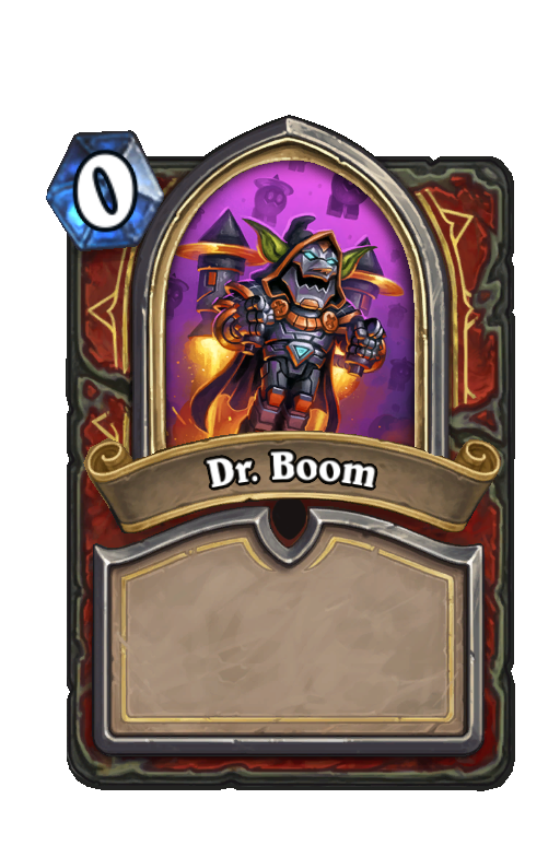 Dr. Boom Hearthstone kártya