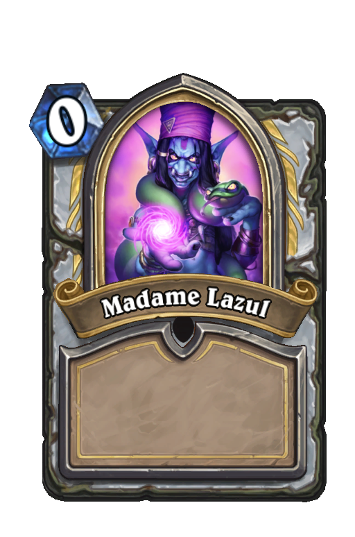 Madame Lazul Hearthstone kártya