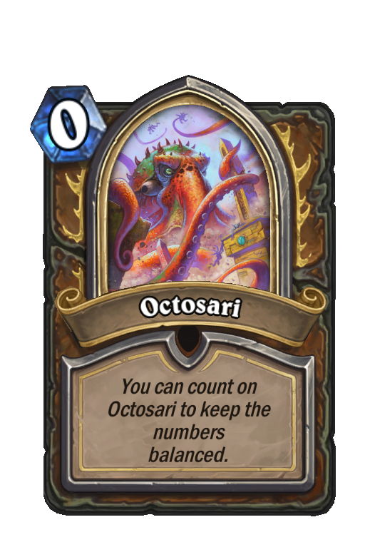 Octosari Hearthstone kártya