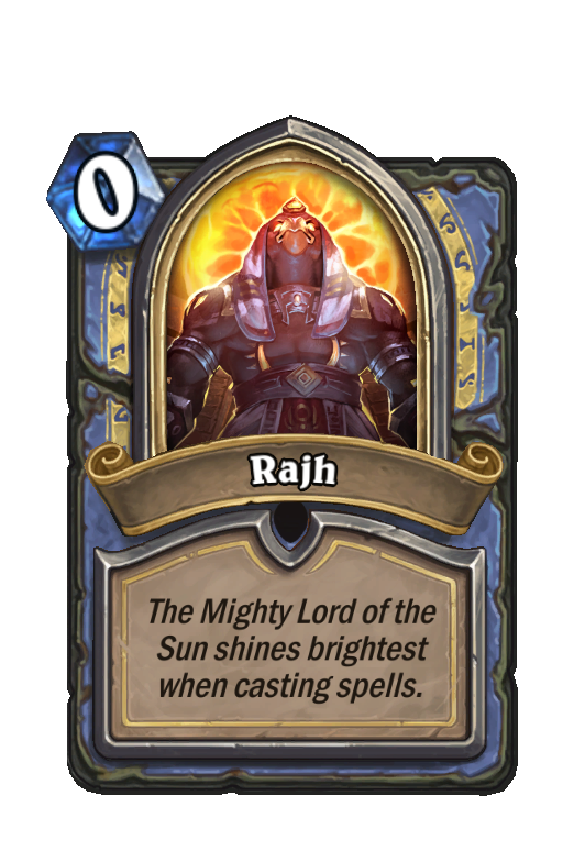 Rajh Hearthstone kártya
