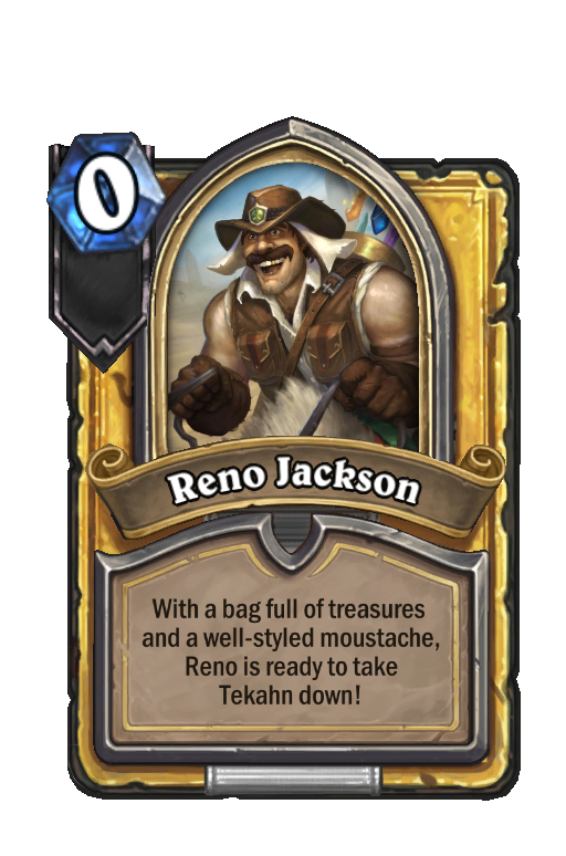 Reno Jackson Hearthstone kártya