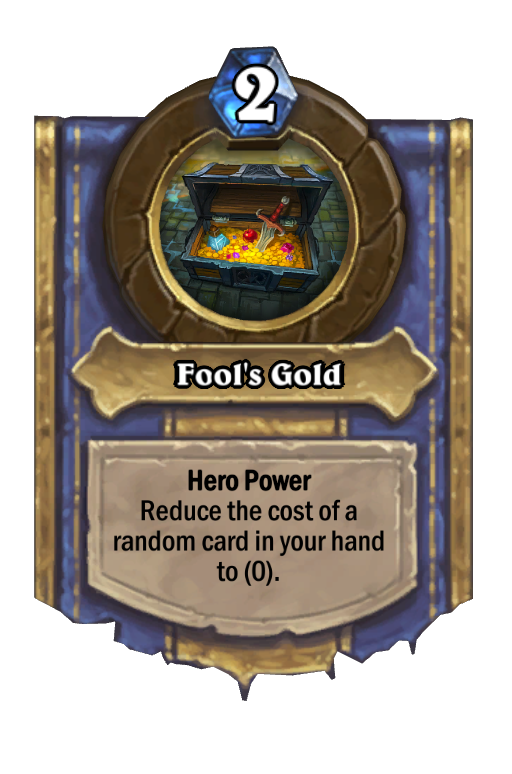Fool's Gold Hearthstone kártya