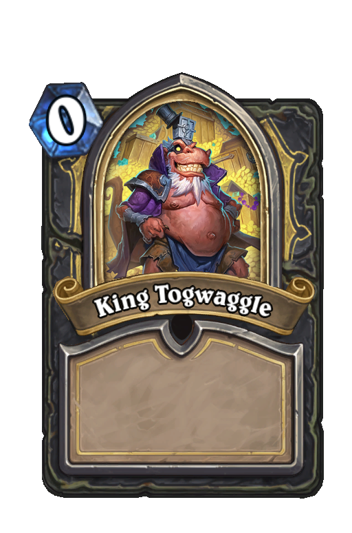 King Togwaggle Hearthstone kártya