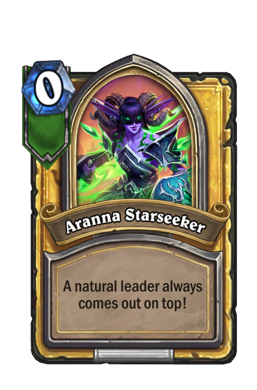 Aranna Starseeker Hearthstone kártya