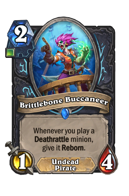 Brittlebone Buccaneer Hearthstone kártya