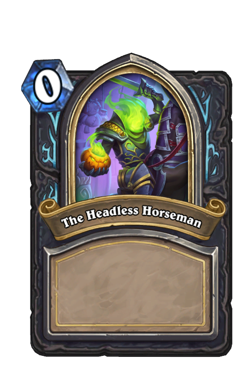 The Headless Horseman Hearthstone kártya