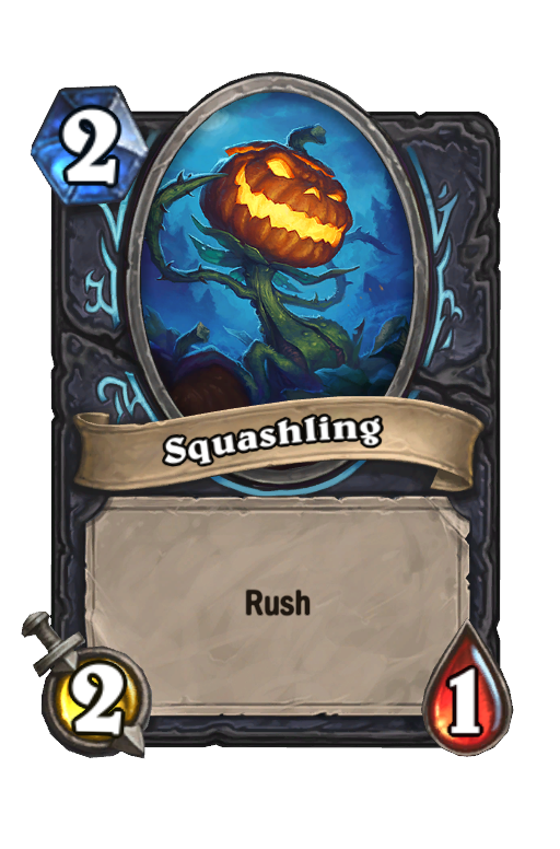 Squashling Hearthstone kártya