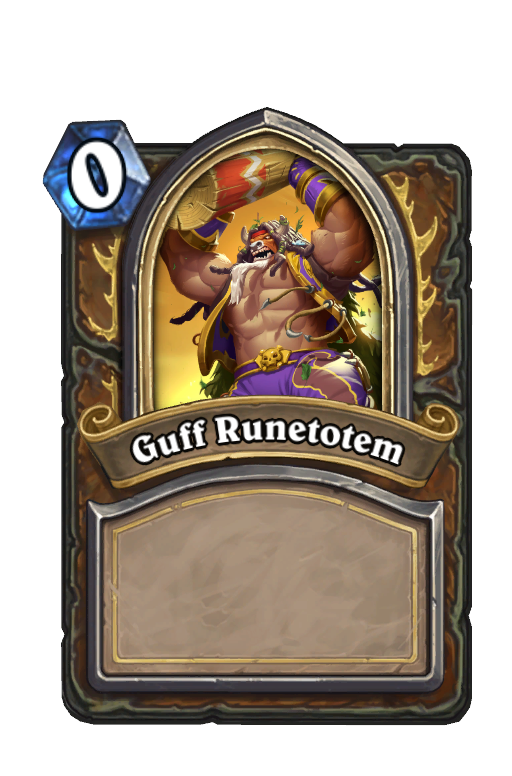 Guff Runetotem Hearthstone kártya