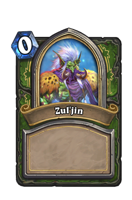 Zul'jin Hearthstone kártya