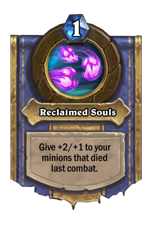 Reclaimed Souls Hearthstone kártya