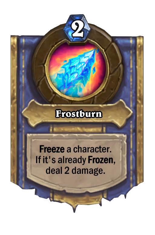 Frostburn Hearthstone kártya