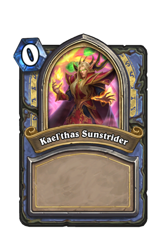Kael'thas Sunstrider Hearthstone kártya