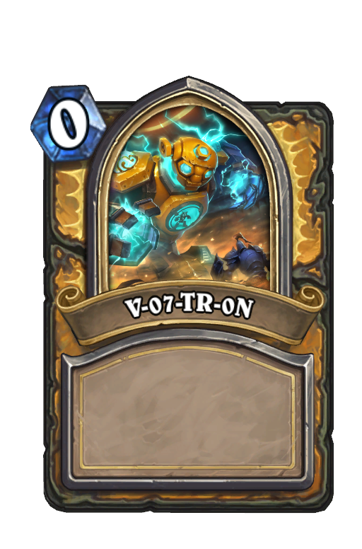 V-07-TR-0N Hearthstone kártya