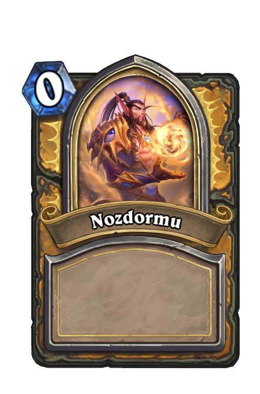 Nozdormu Hearthstone kártya