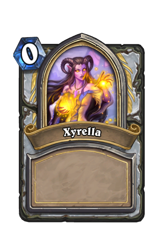Xyrella Hearthstone kártya