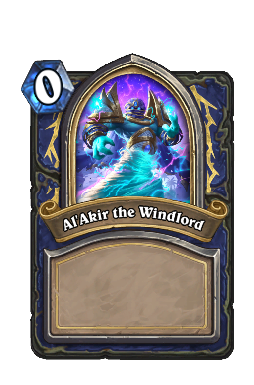 Al'Akir the Windlord Hearthstone kártya
