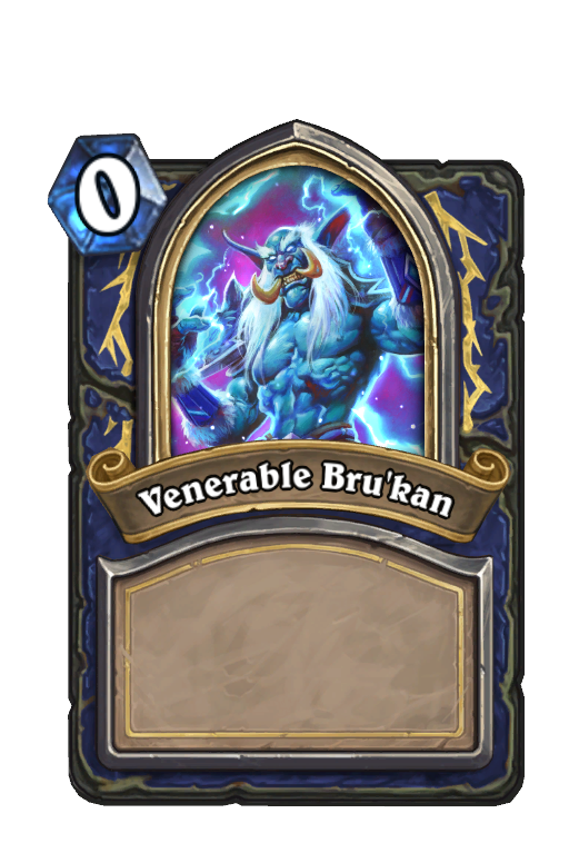 Venerable Bru'kan Hearthstone kártya