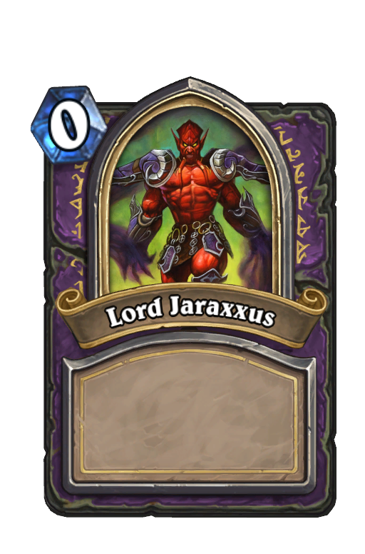 Lord Jaraxxus Hearthstone kártya