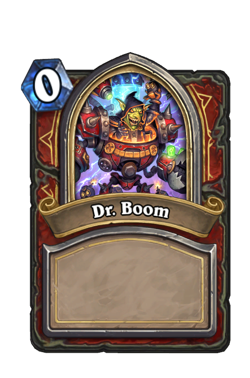 Dr. Boom Hearthstone kártya