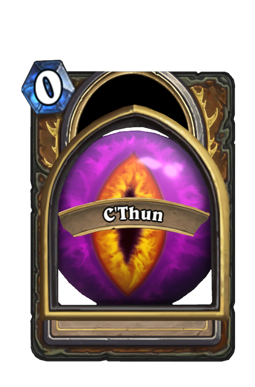 C'Thun Hearthstone kártya