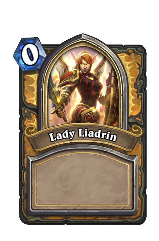 Lady Liadrin Hearthstone kártya
