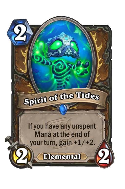 Spirit of the Tides Hearthstone kártya