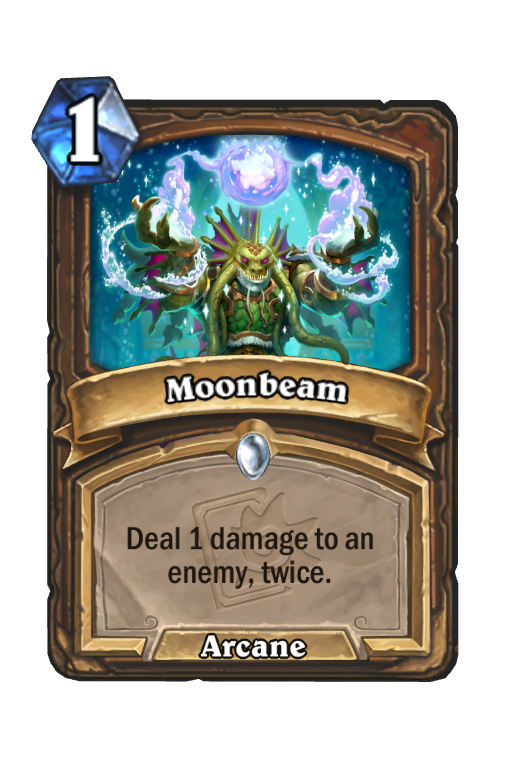 Moonbeam Hearthstone kártya