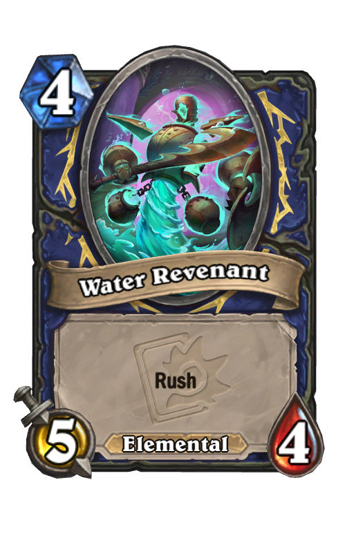 Water Revenant Hearthstone kártya