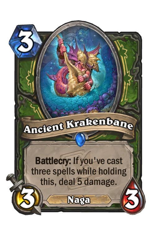 Ancient Krakenbane Hearthstone kártya