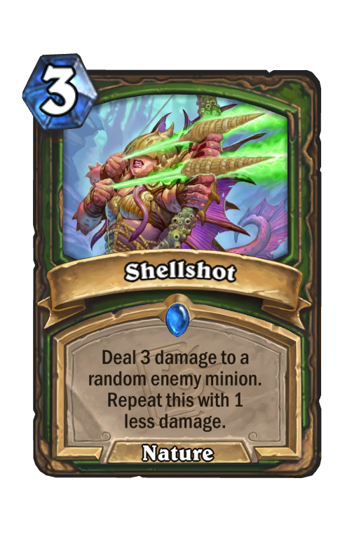 Shellshot Hearthstone kártya