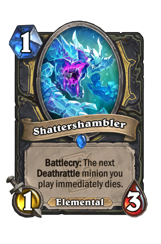 Shattershambler Hearthstone kártya