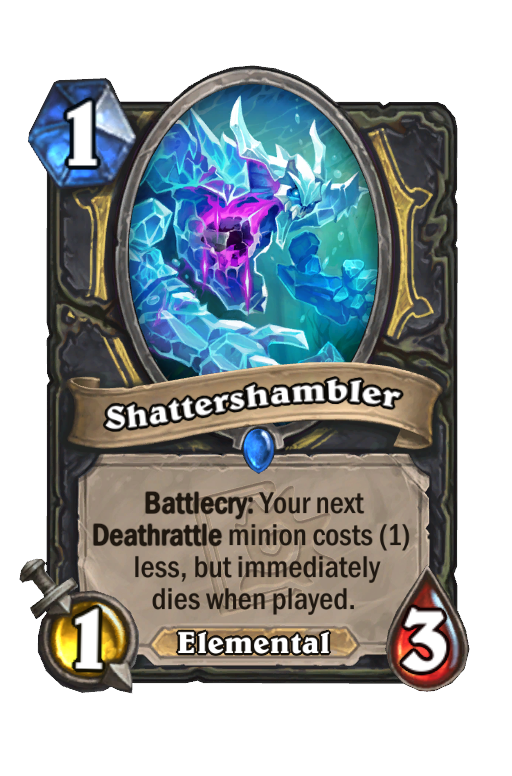 Shattershambler Hearthstone kártya